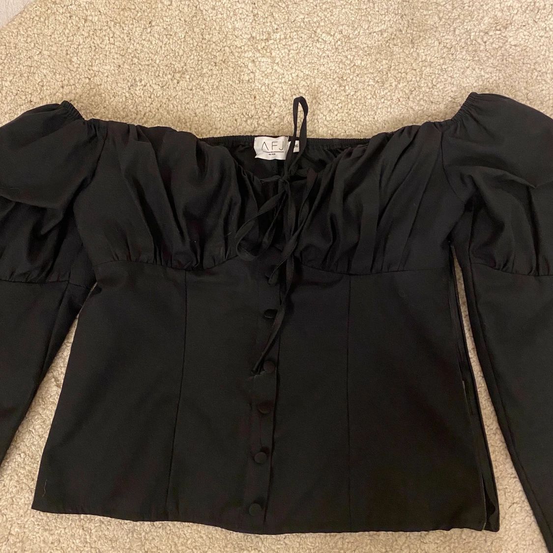 NA-KD svart topp🖤 Storlek S - 91