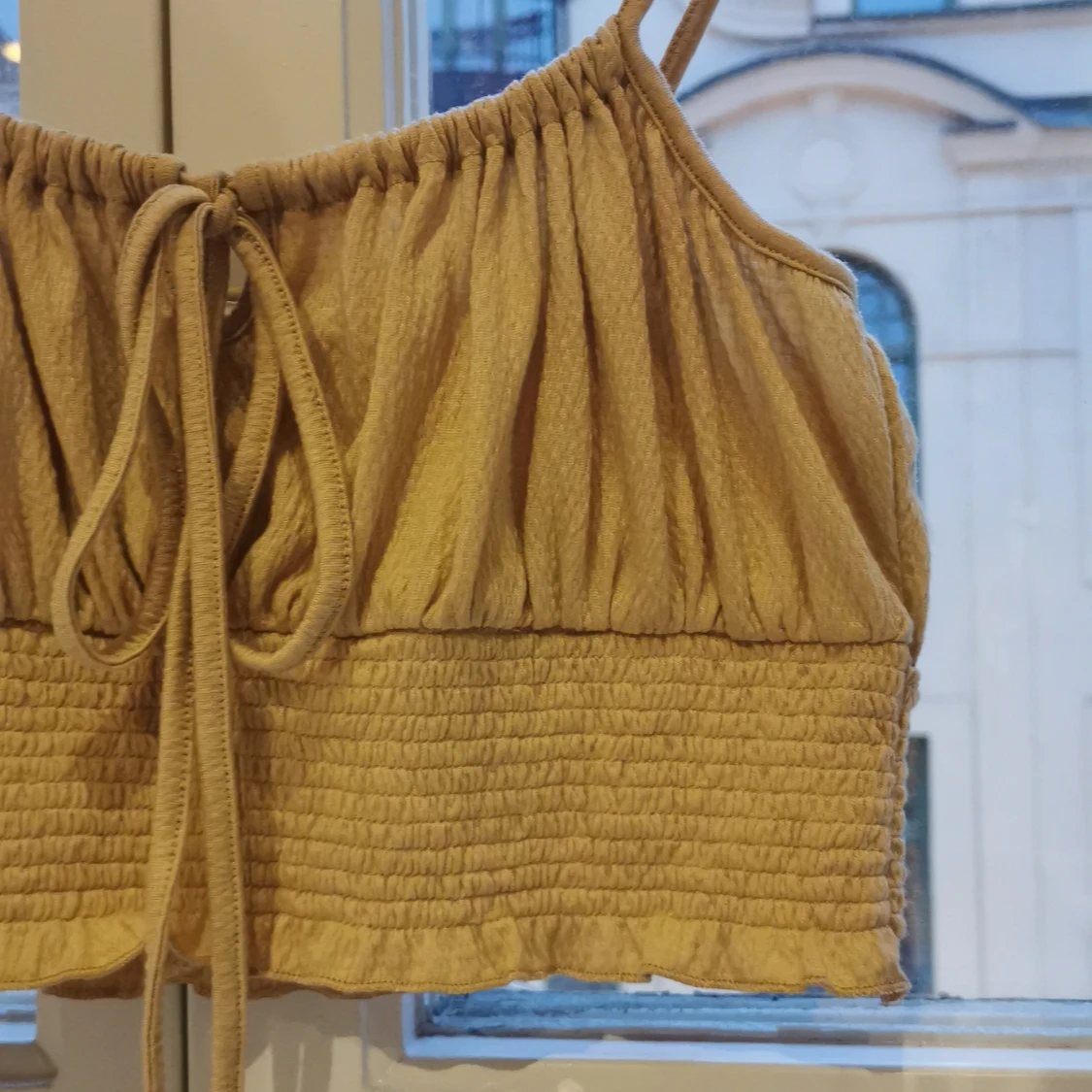 Smocked summer top - 90