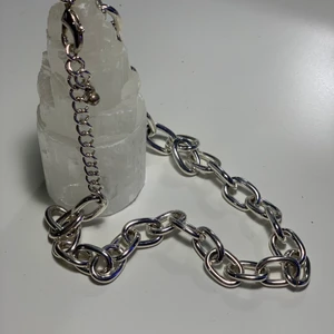 Halsband - Silverfärgat kedjehalsband! 30+ frakt