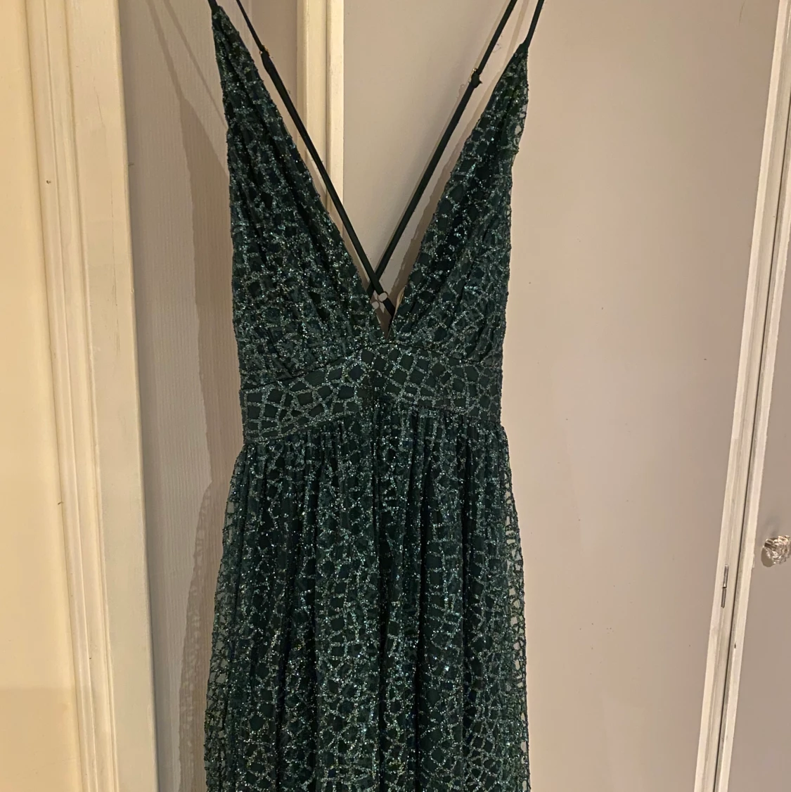 Balklänning med glitter - 91