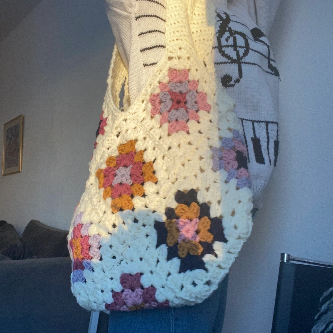 Virkad väska - 91