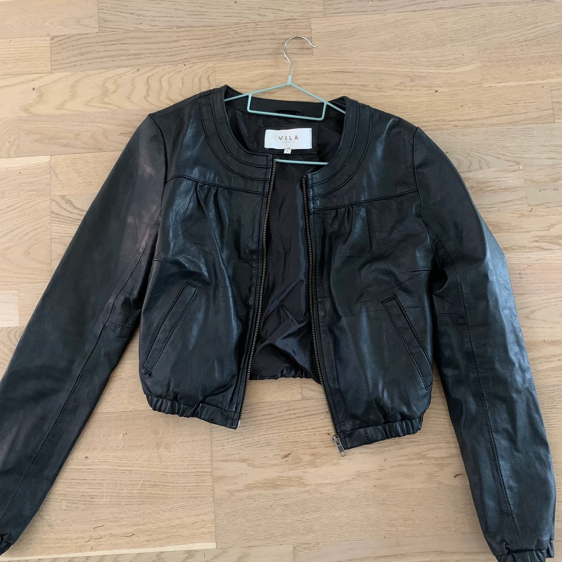 Äkta skinnjacka  - 90