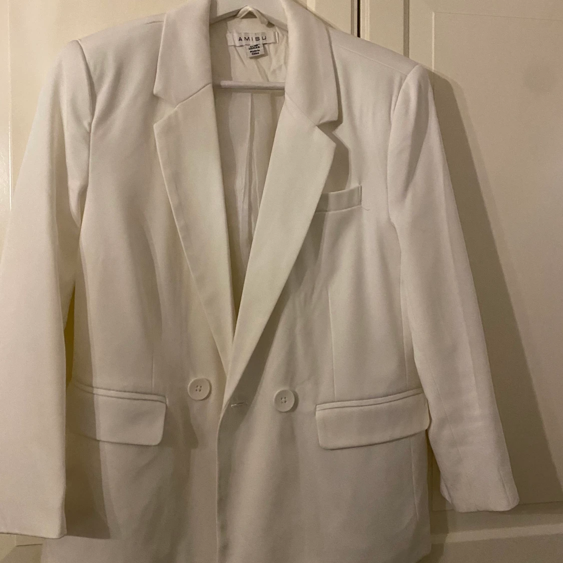 Vit kavaj/blazer - 90