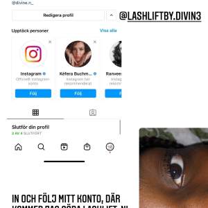 Hej tjejer! Jag gör lashlift för 150kr, ni får gärna gå in och checka på mitt konto och boka tider där. Kom gärna och gör lashlift hos mig, get your lashes fixed girls!!!💕💕💕 Instagram konto heter @lashliftby.divin3