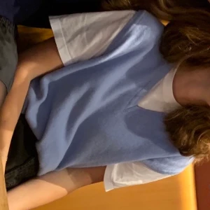 Cashmere Baby Blue Vest - Selling this vest from United Colors of Benetton. Super comfortable and pretty! Completely new - don’t think it’s reallt my style 🥺❤️ I’m an XS and it’s oversized.      ⭐️a lot of people are interested so bid in the comments!⭐️ shipping is not included in the price