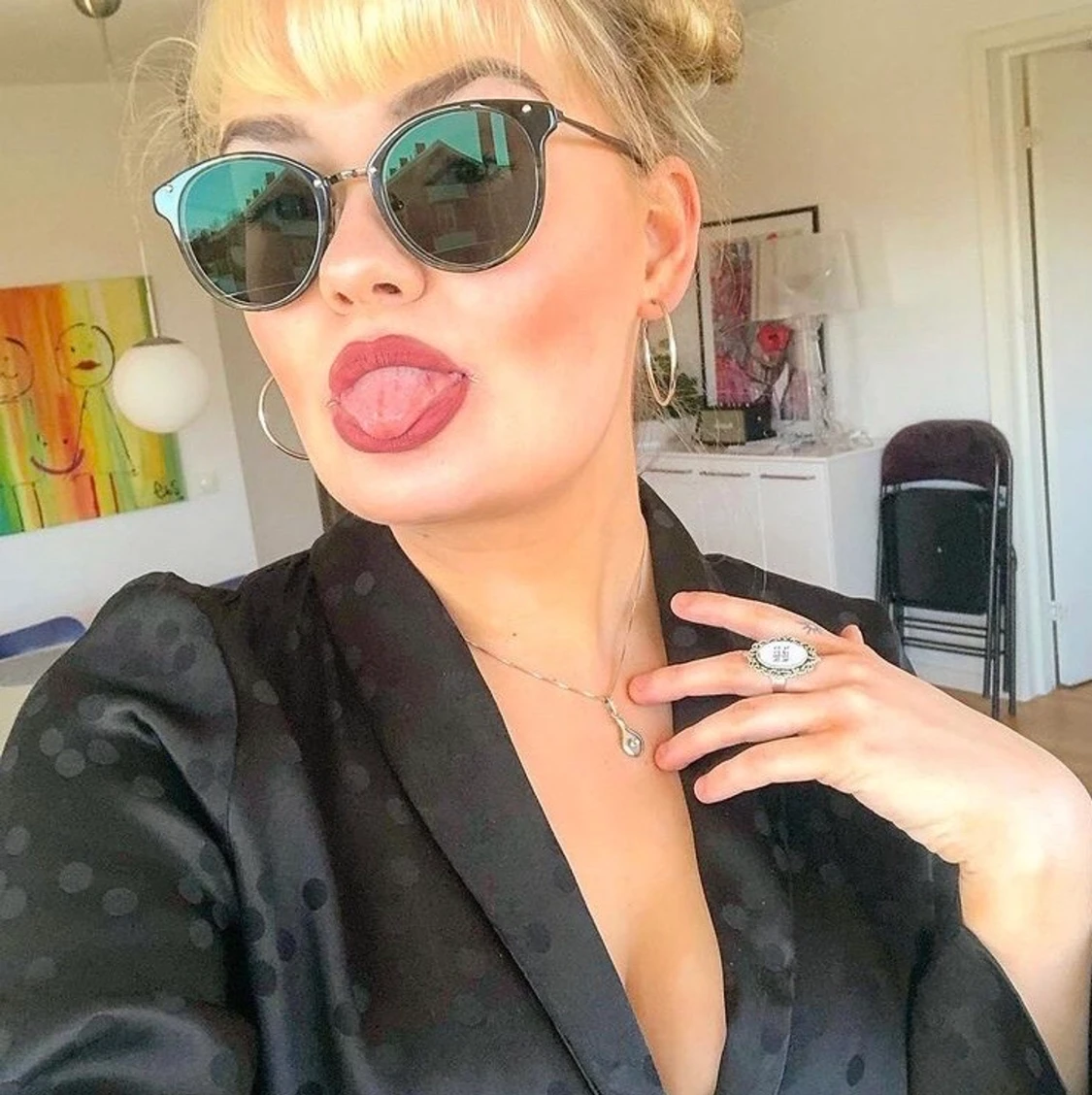 Cool silkeskavaj från H&M