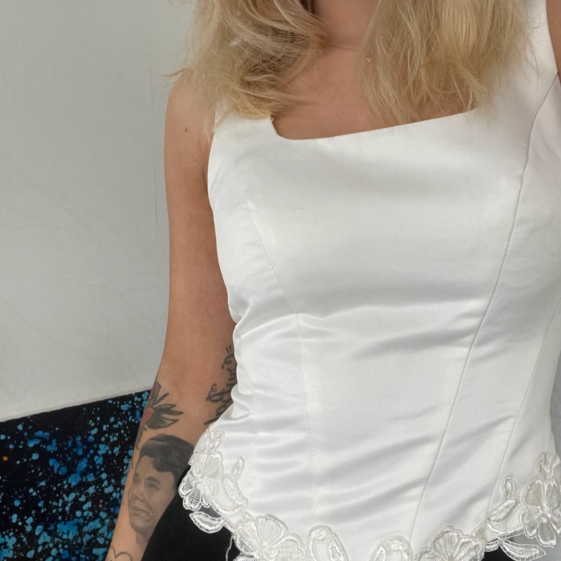 vintage kortsett-topp - 91