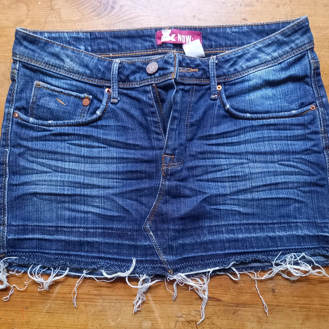 Mini jeanskjol  - 90