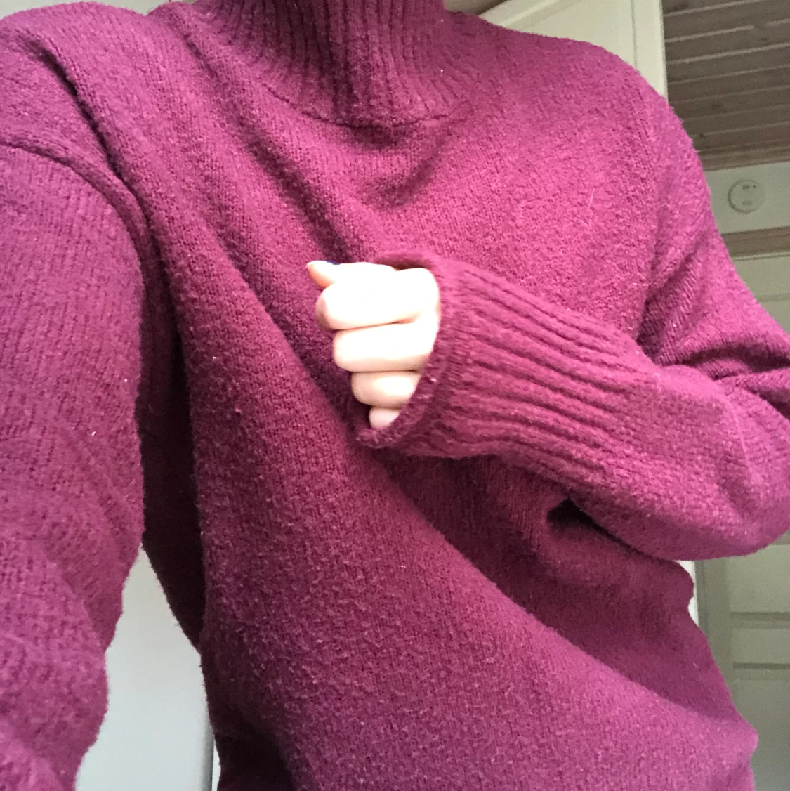 Stickad klänning - 90