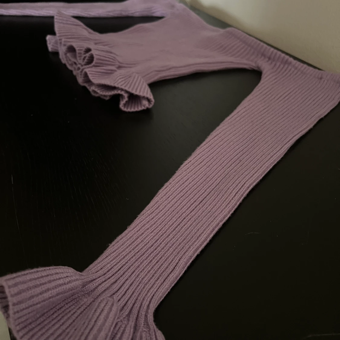 Stretchig lila topp - 90