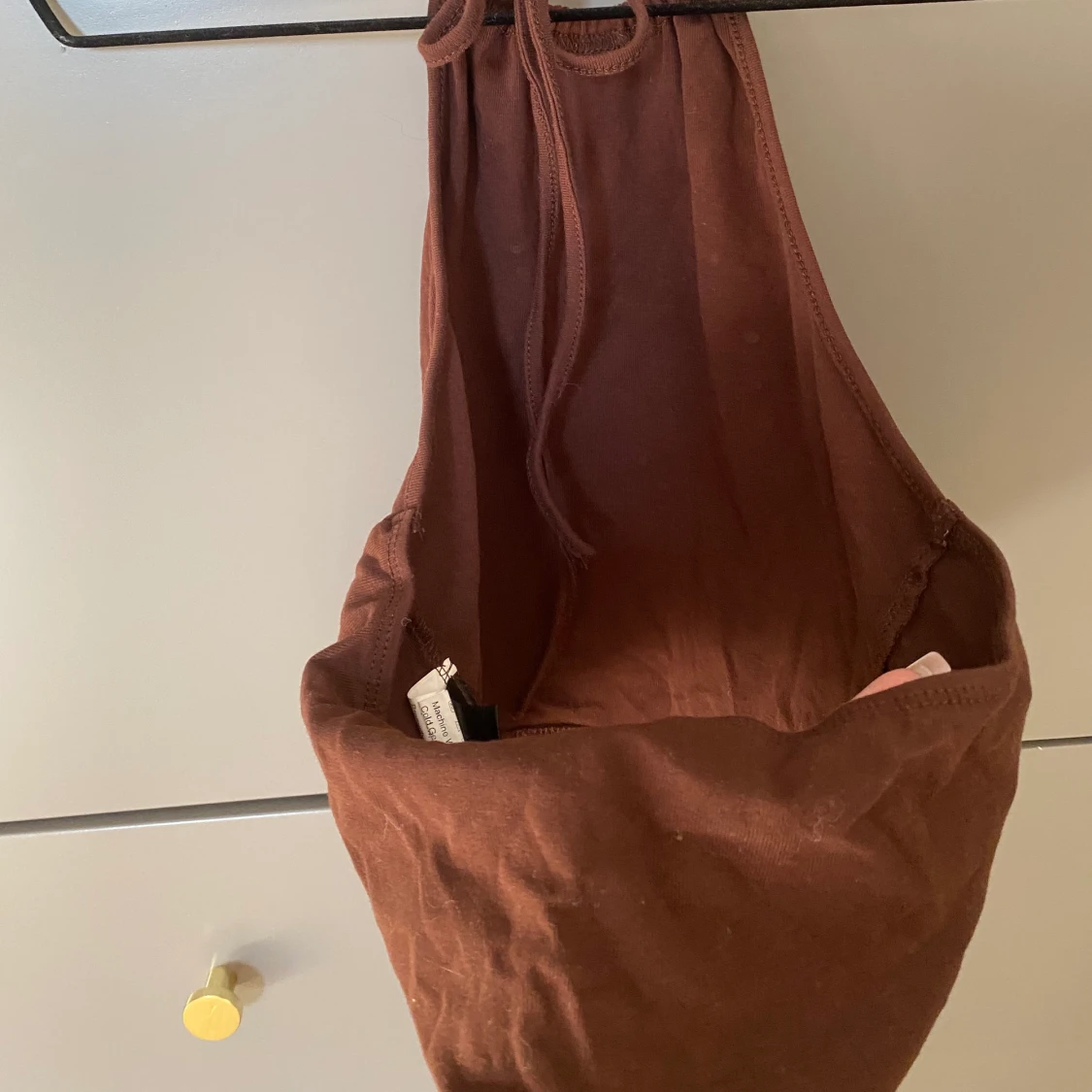 Brun söt tröja - 90