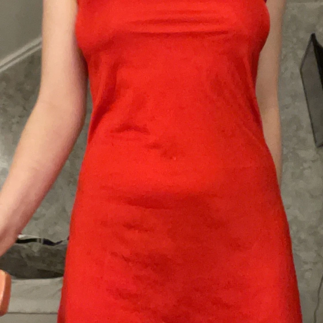 Röd klänning 