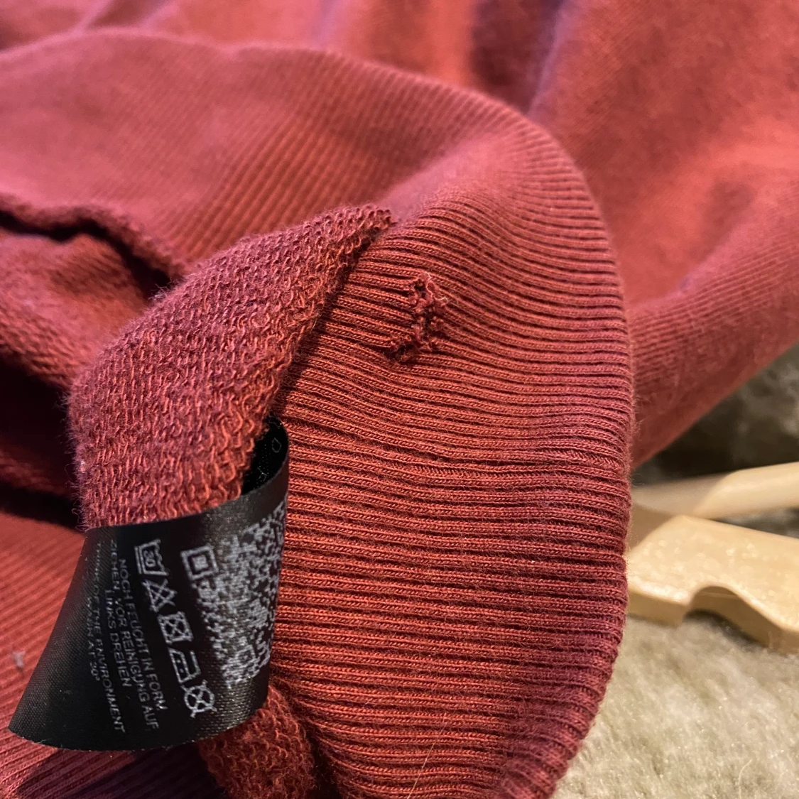 Röd sweatshirt  - 91