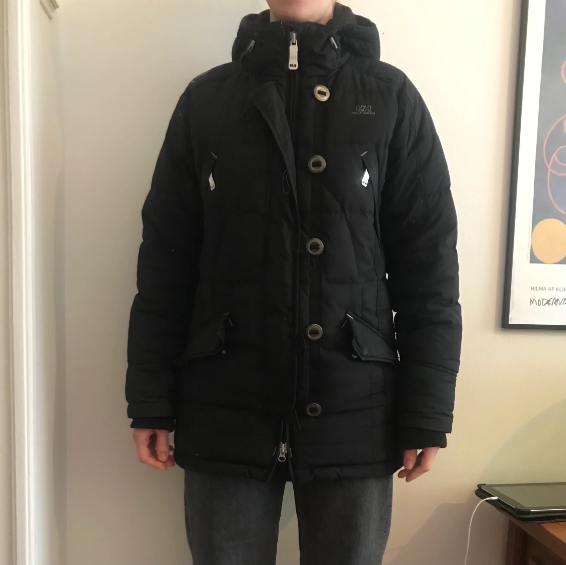 Helly Hansen dunjacka, S - 90