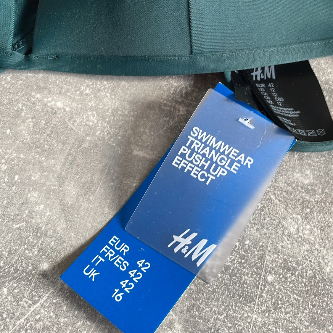 Grön push up bikini 2 delar stl 42 - 90