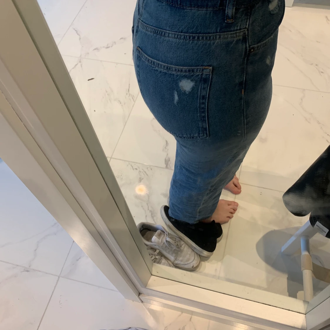 Mörkblå jeans  - 91