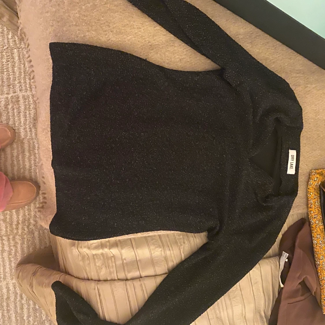 Blus med volang  - 90