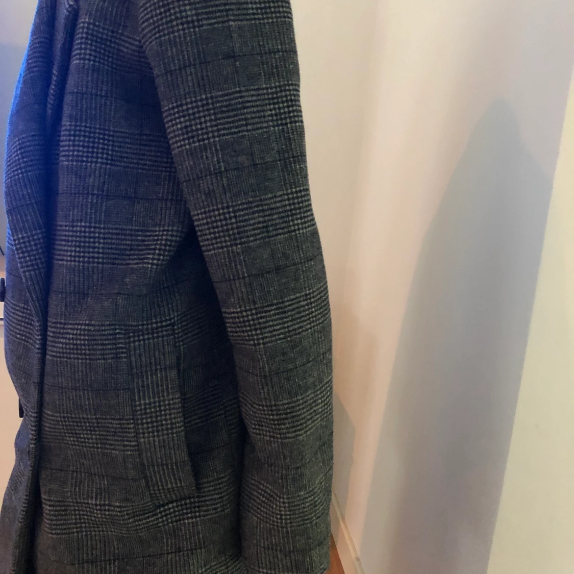 Lång kappa i ullblandning - 90