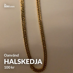 Halskedja  - Oanvänd halskedja 