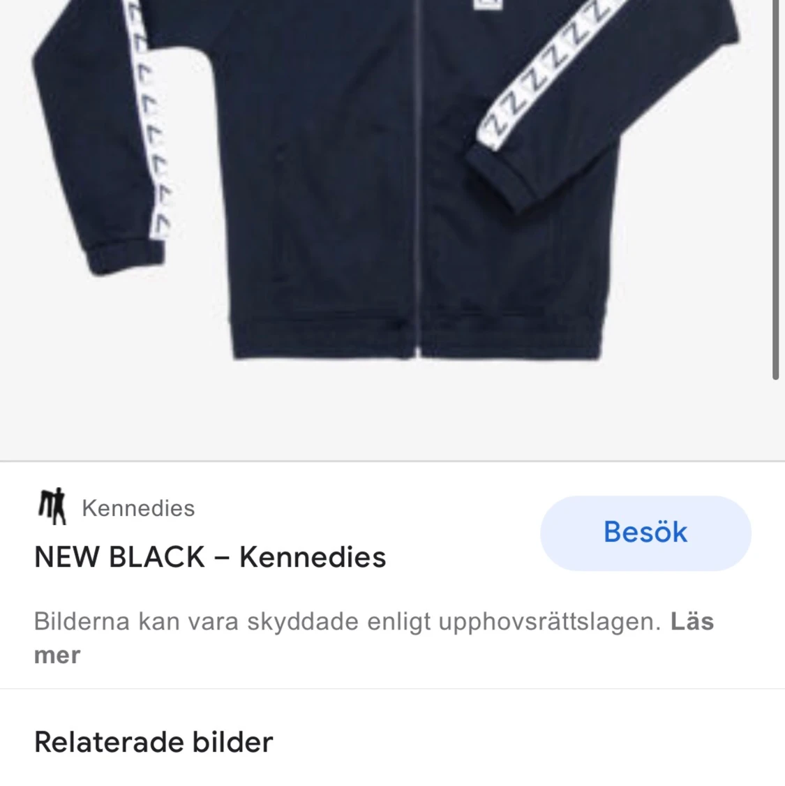 Säljer new black tröja köpt på Knnedise 