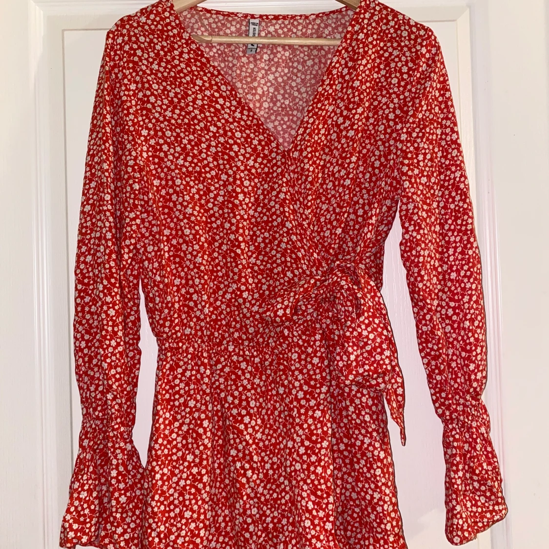 Röd sommar klänning