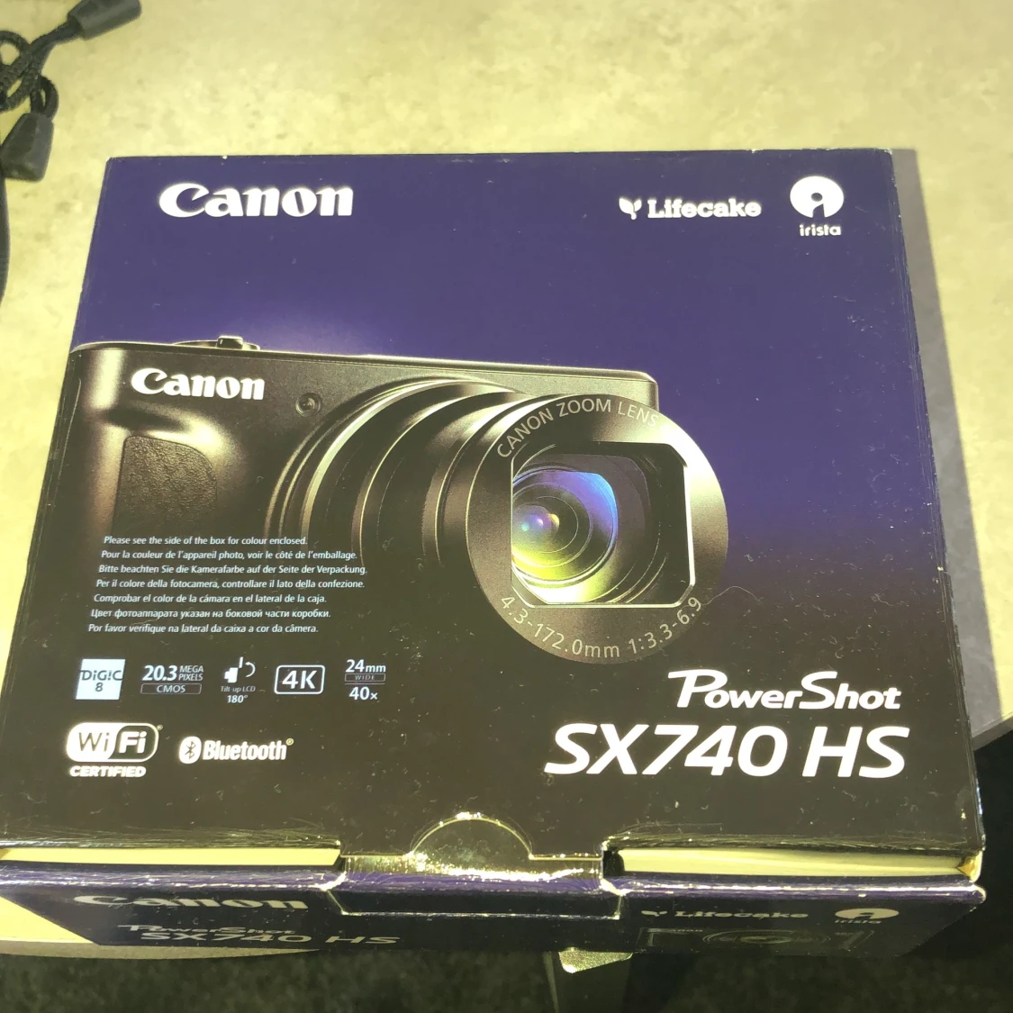 Canon sx740 HS