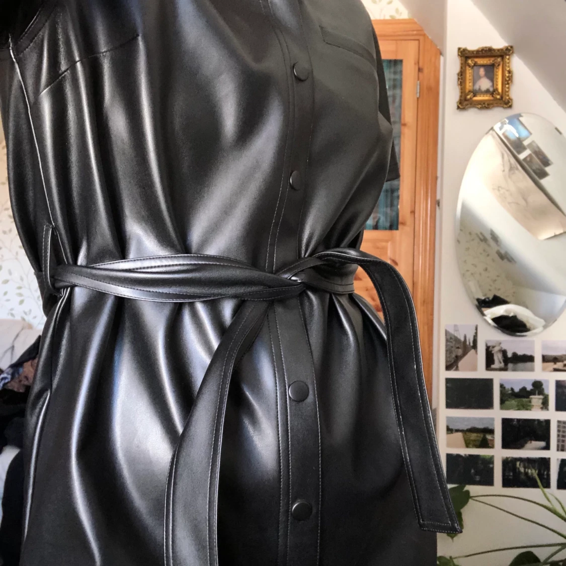 Läderklänning - 90