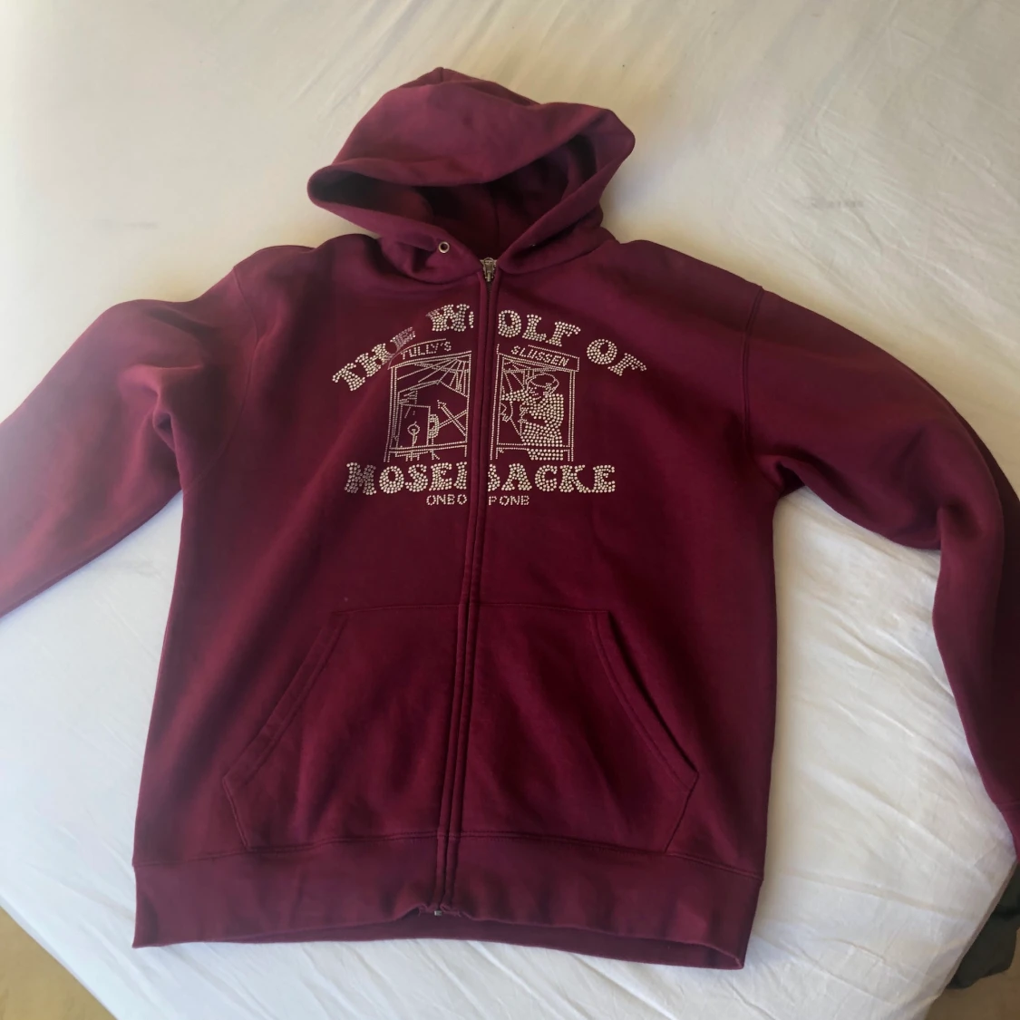 One of one Hoodie ”WOLF OF” Zip (M) - 90