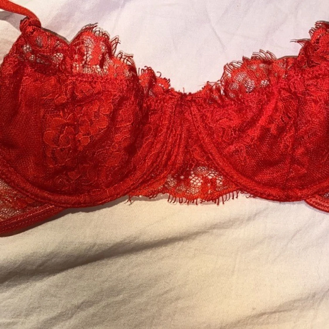 Röd bh  - 90