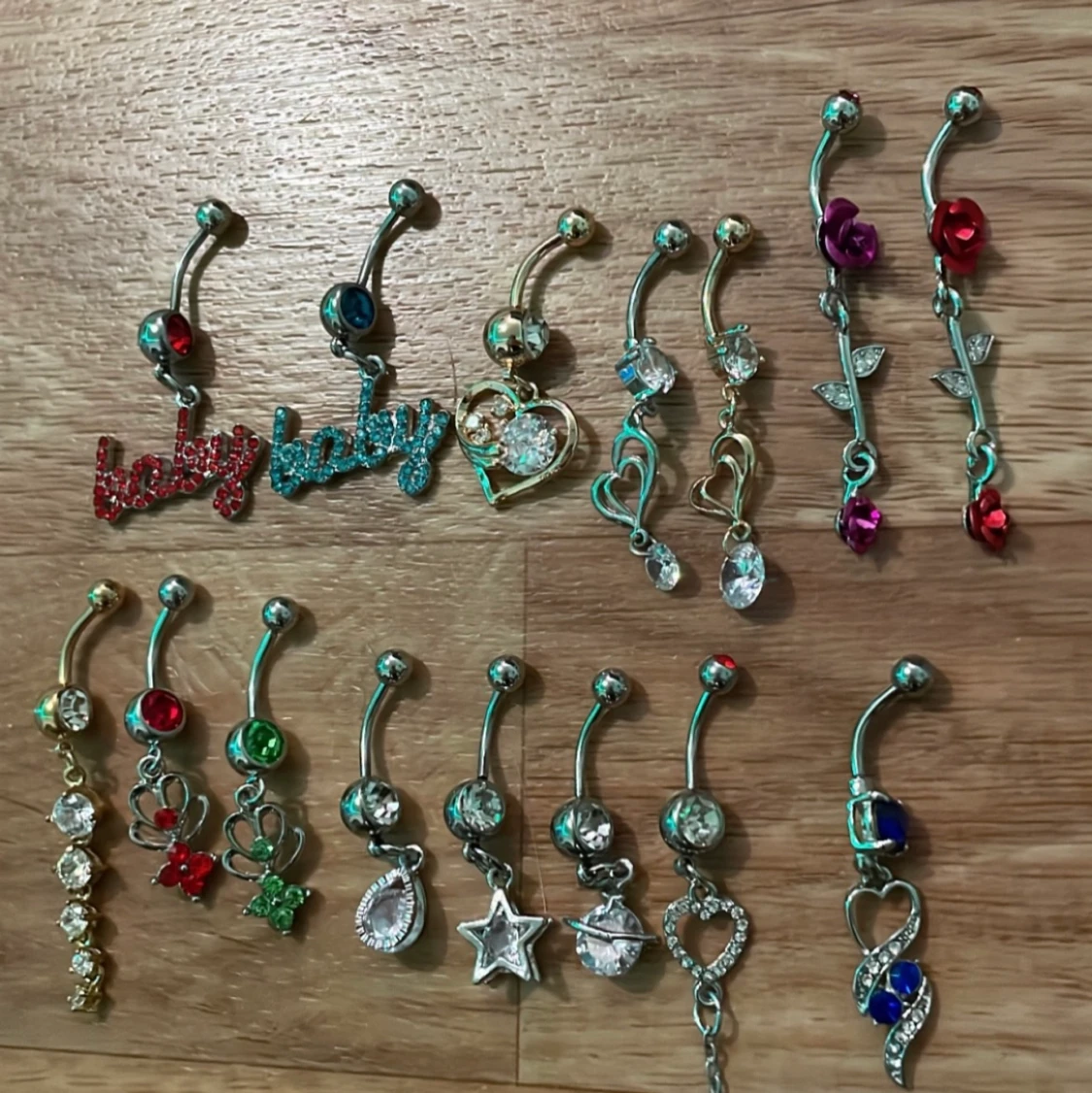 Navel piercingar helt nya - 90