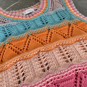 Crochet Top Zara - Jag säljer den här toppen från Zara i storlek L. Den är tyvärr för stor för mig. Hör av dig om du är intresserad! Frakt ingår i priset.