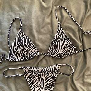 Bikini i zebra mönster, ny aldrig använd💕🥰