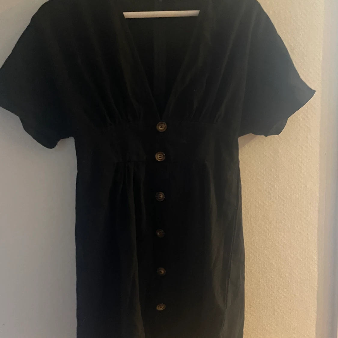 Fin svart kortklänning 