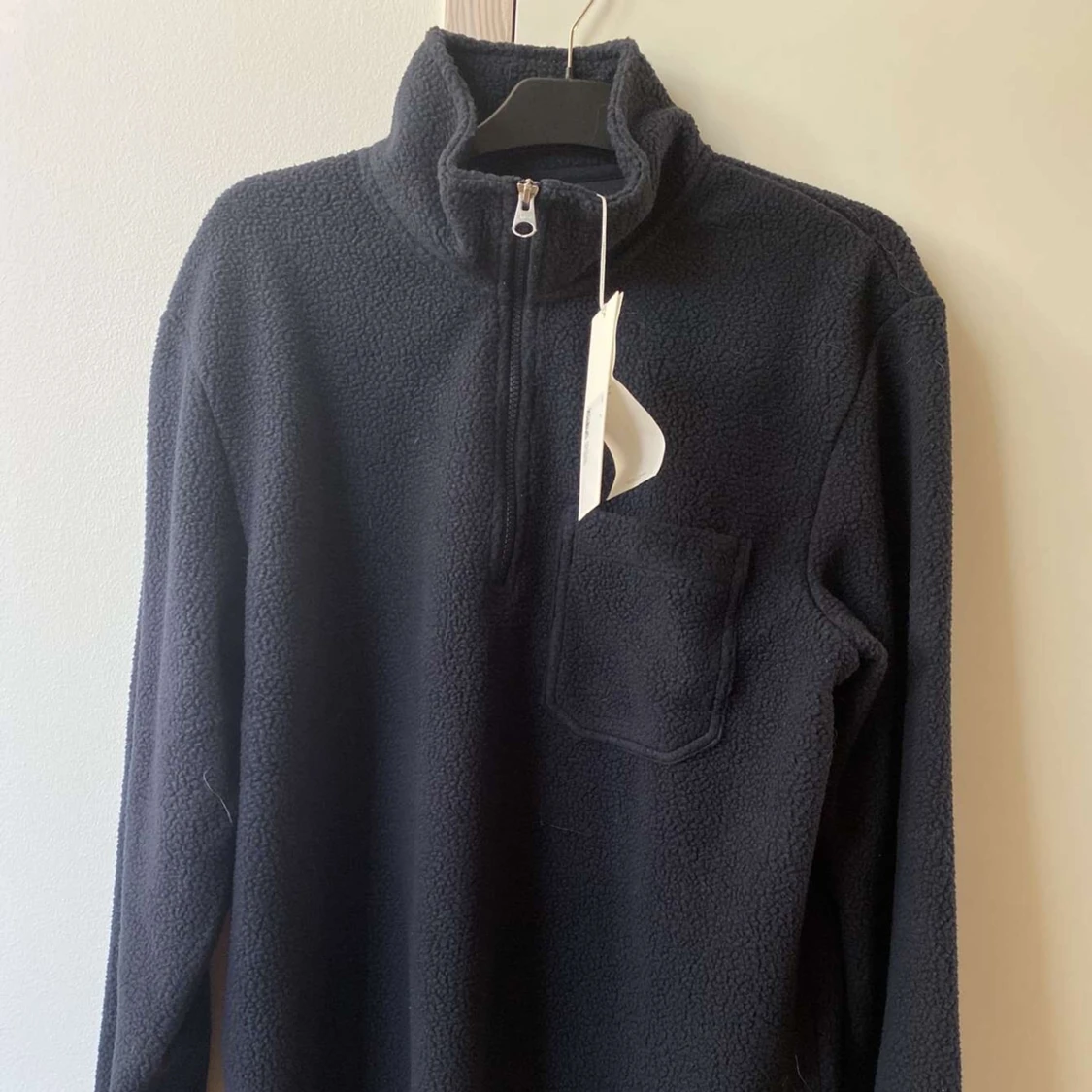 arket zip fleece