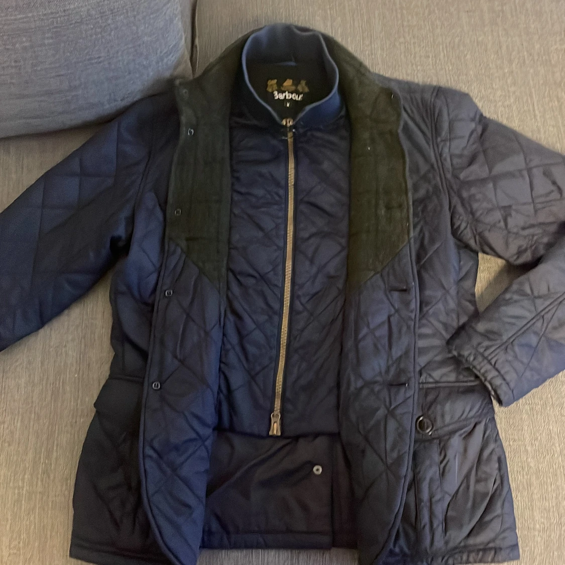 Barbour quilt jacka strl M - 91
