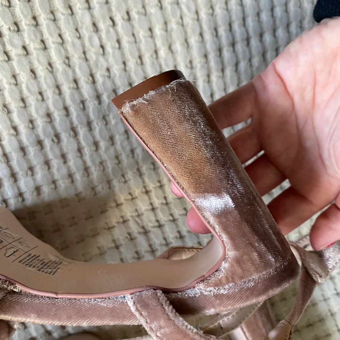 Klackar i sammet strl 36 - 91