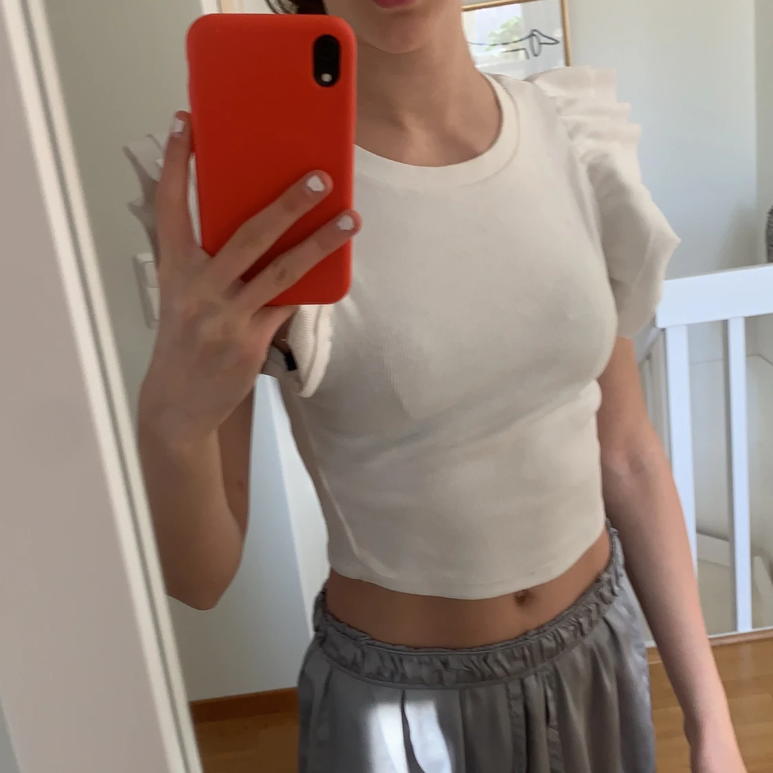 Säljer två jätte fina toppar från zara