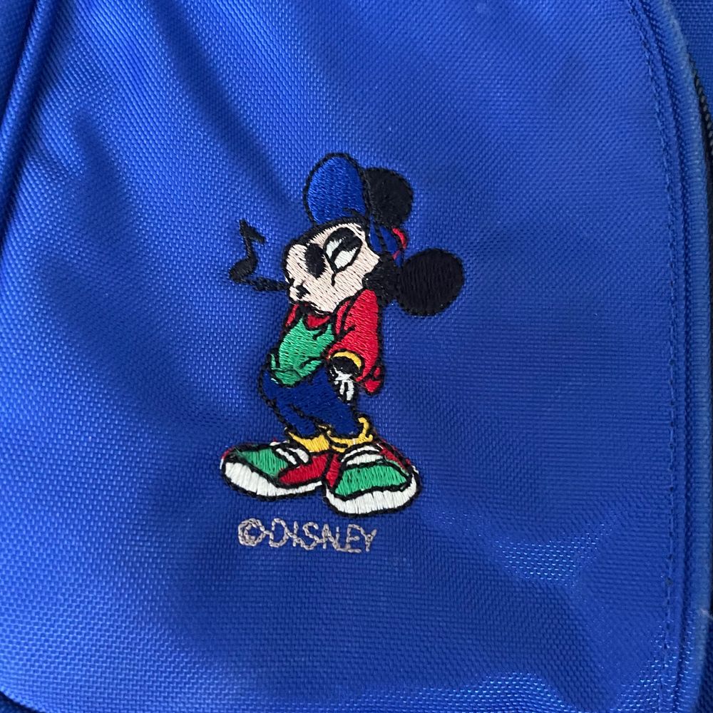 Vintage blå Disney väska | Plick Second Hand