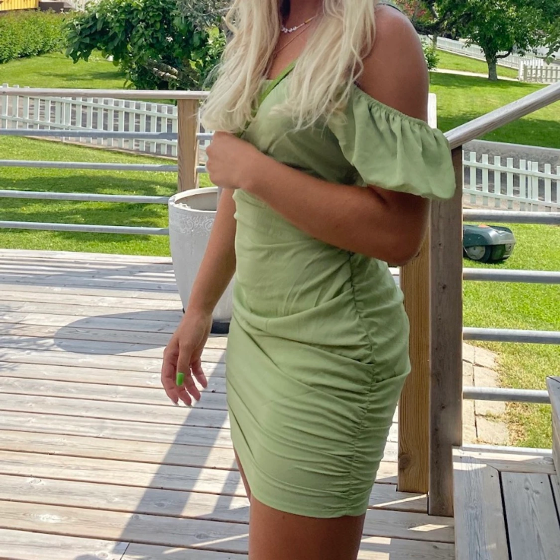 Grön klänning från NAKD - 91