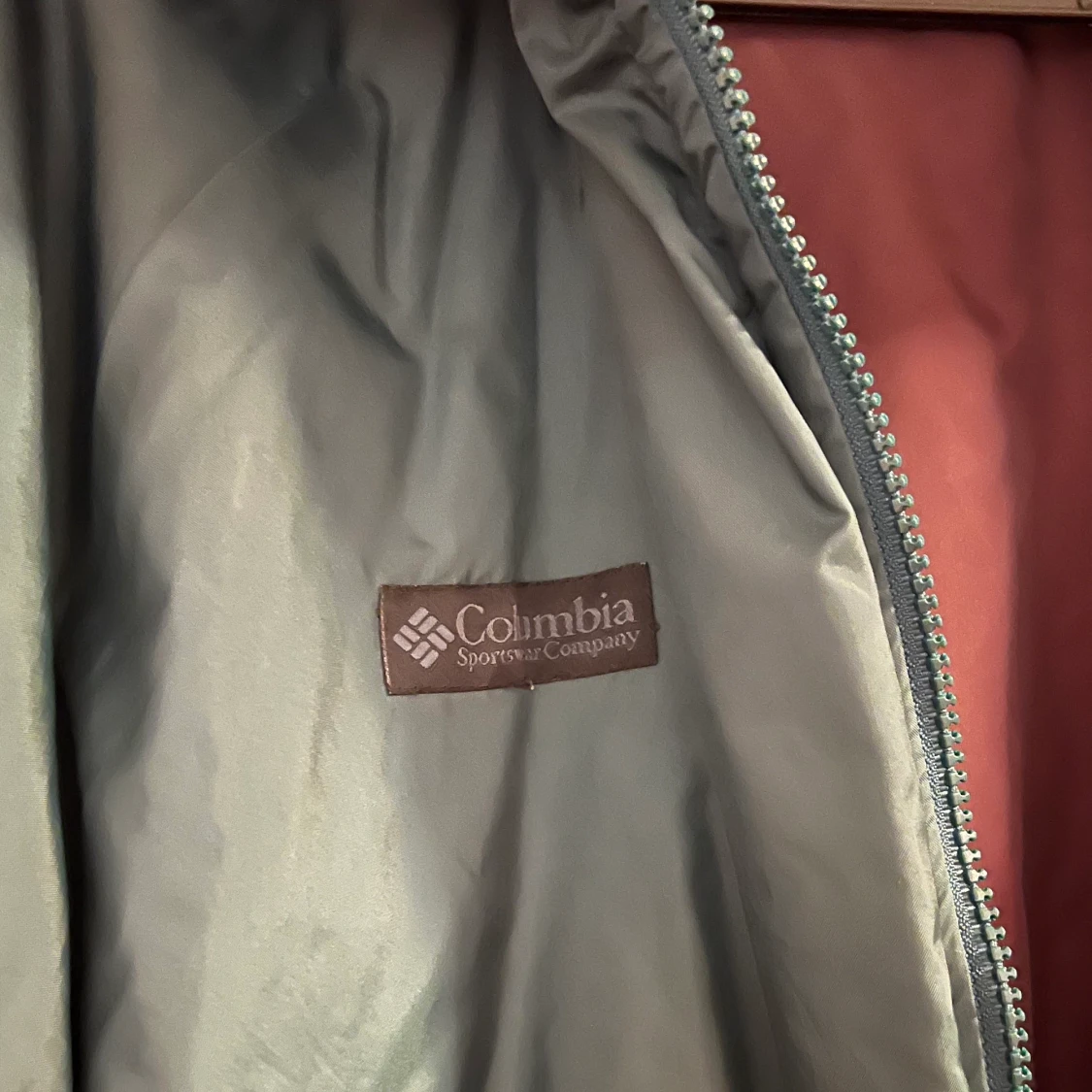  lila/grön vändbar bomber - 91