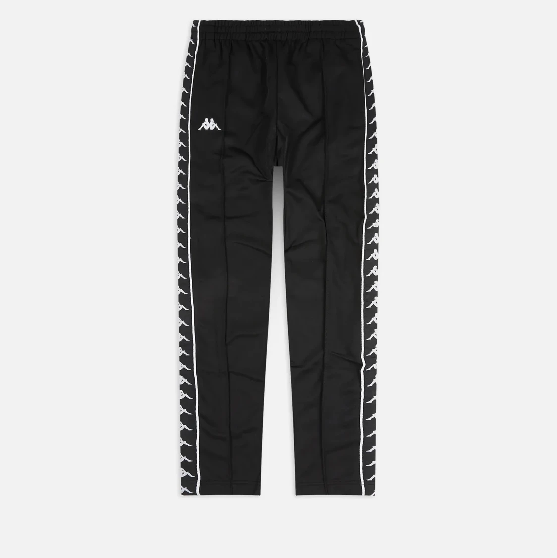 Kappa svarta byxor med tryckknappar 