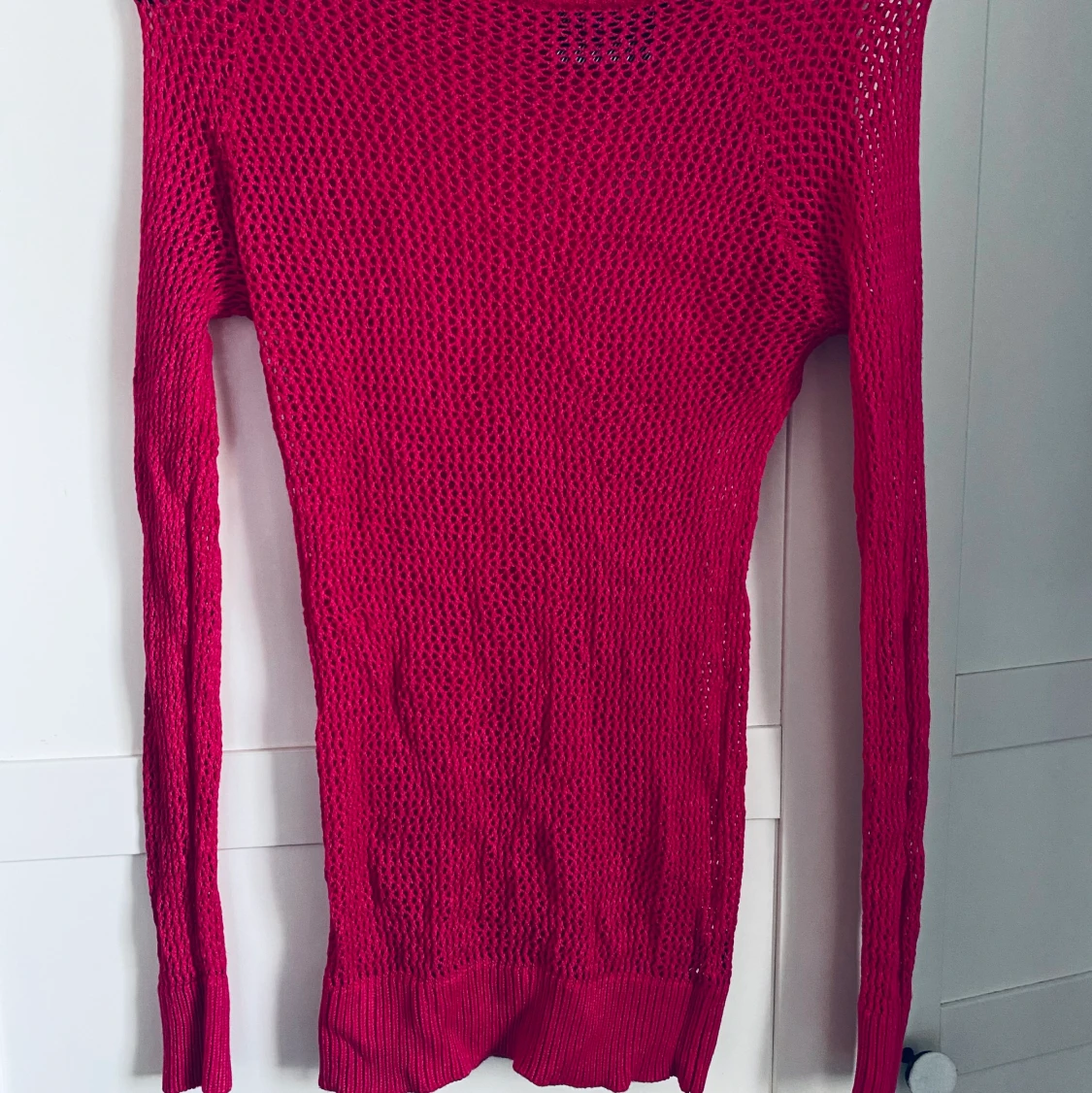 Rosa nättröja/klänning - 90