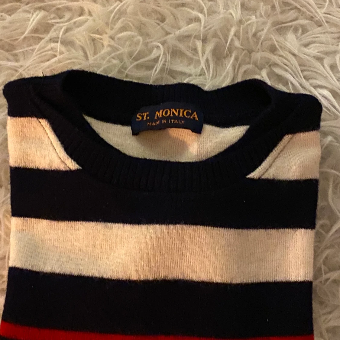 Långärmad mönstrad tröja - 91