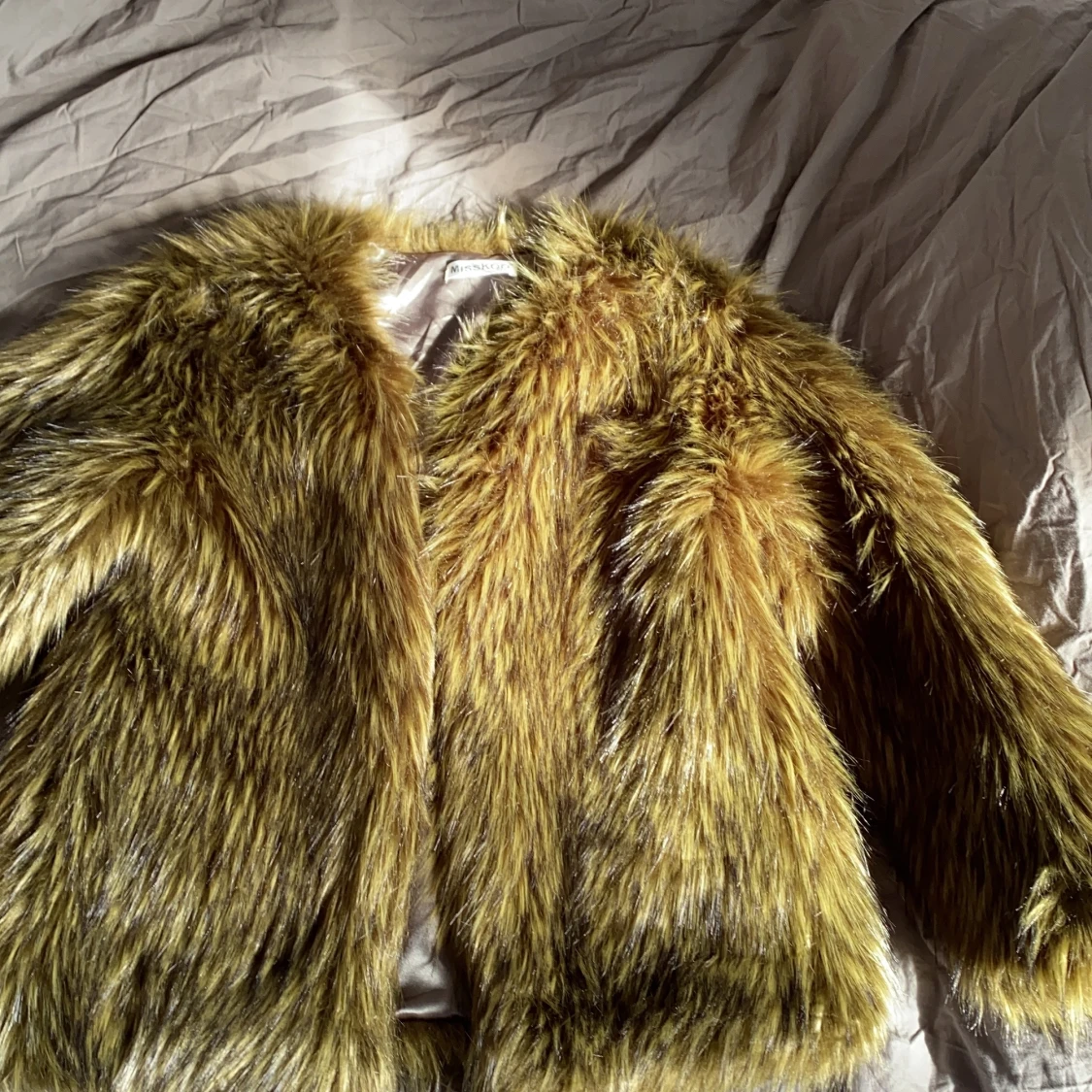 Grön pälsjacka från chiquelle