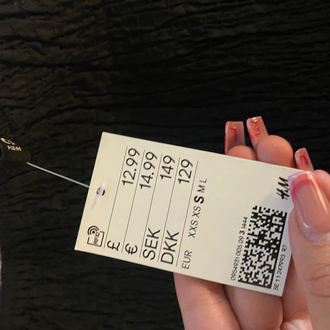 Svart söt kjol - 91