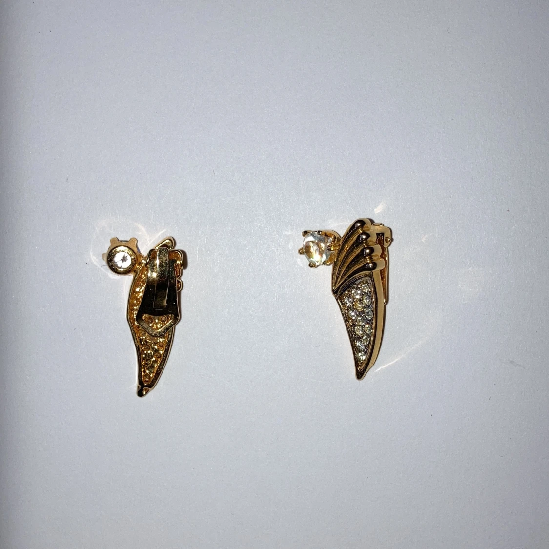 Guld örhängen - 90