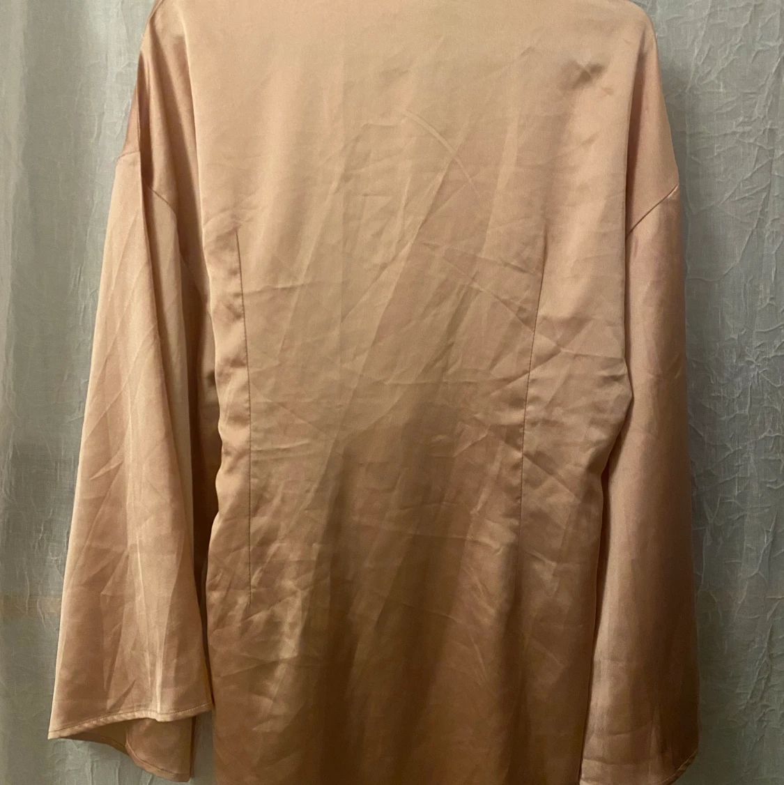 Satin Wrap Dress - 90