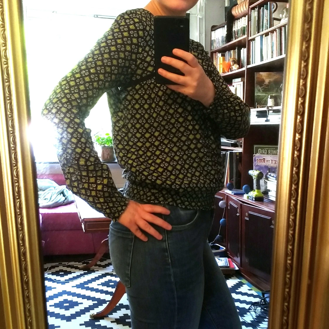 Mönstrad tröja - 90