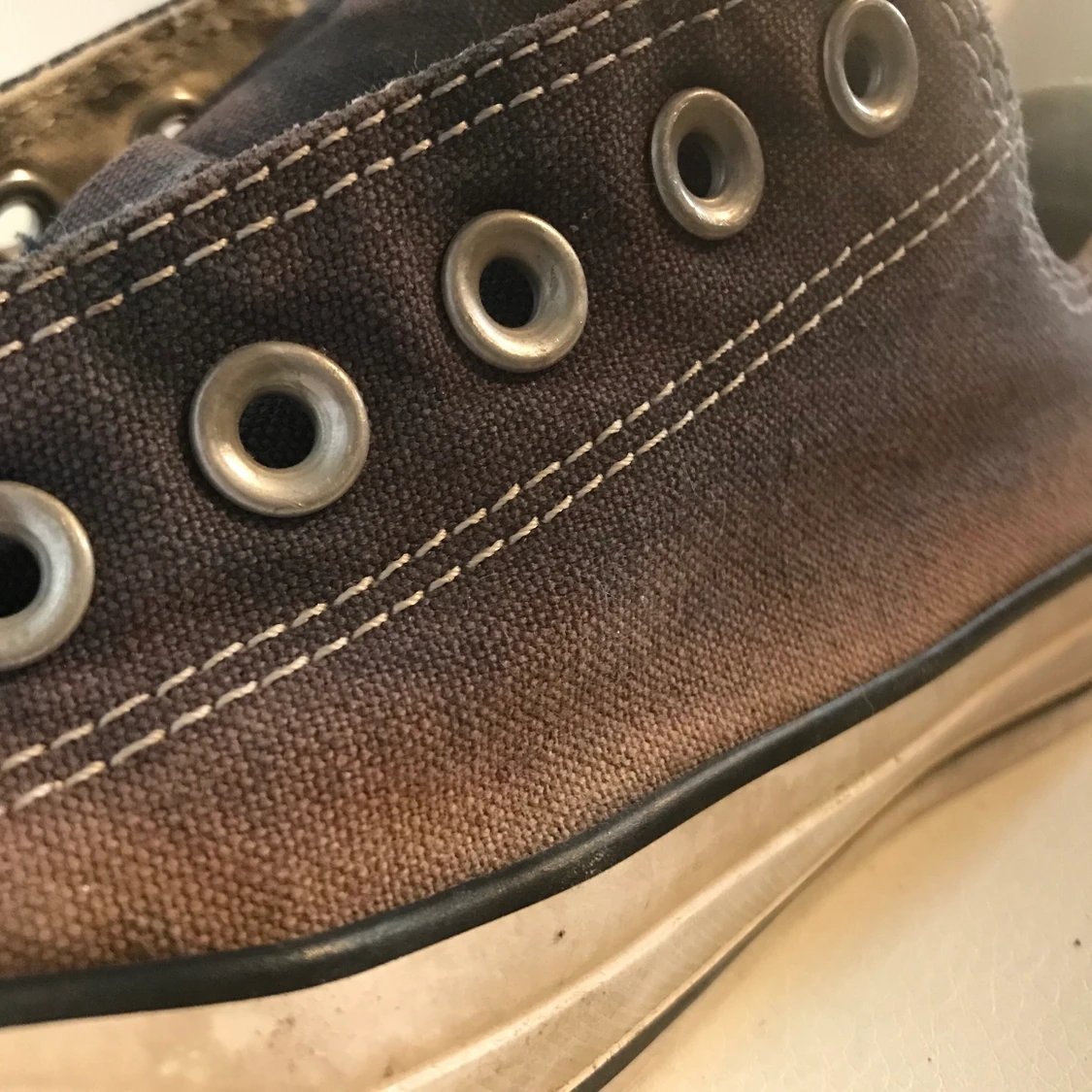 Blå/lila converse - 91