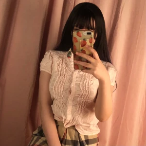 blus - fin ljusrosa blus i storlek 36.